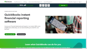 Quickbooks Online, Financli, finance, Financial Reporting Software